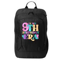 Cute Retro In My 9th Birthday Era City Backpack