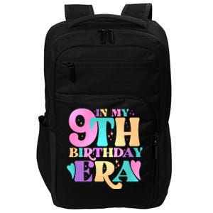 Cute Retro In My 9th Birthday Era Impact Tech Backpack