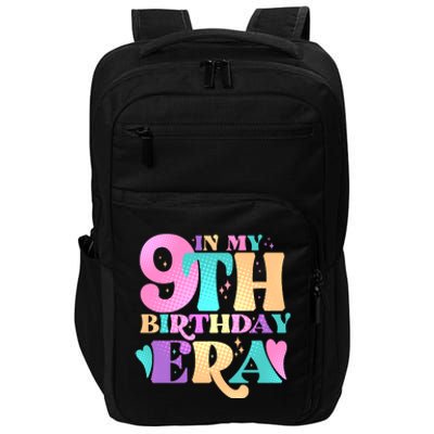 Cute Retro In My 9th Birthday Era Impact Tech Backpack