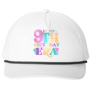 Cute Retro In My 9th Birthday Era Snapback Five-Panel Rope Hat