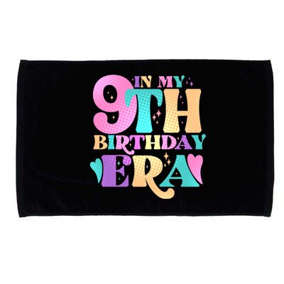 Cute Retro In My 9th Birthday Era Microfiber Hand Towel