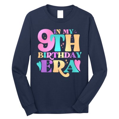 Cute Retro In My 9th Birthday Era Long Sleeve Shirt