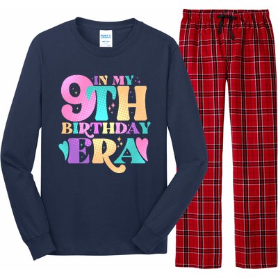 Cute Retro In My 9th Birthday Era Long Sleeve Pajama Set