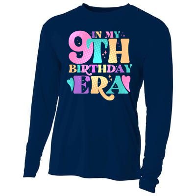 Cute Retro In My 9th Birthday Era Cooling Performance Long Sleeve Crew