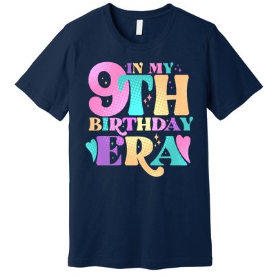 Cute Retro In My 9th Birthday Era Premium T-Shirt