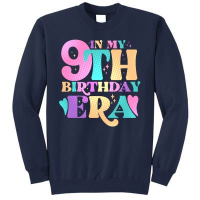 Cute Retro In My 9th Birthday Era Tall Sweatshirt