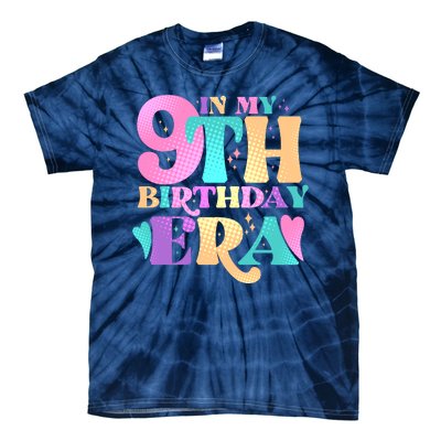 Cute Retro In My 9th Birthday Era Tie-Dye T-Shirt