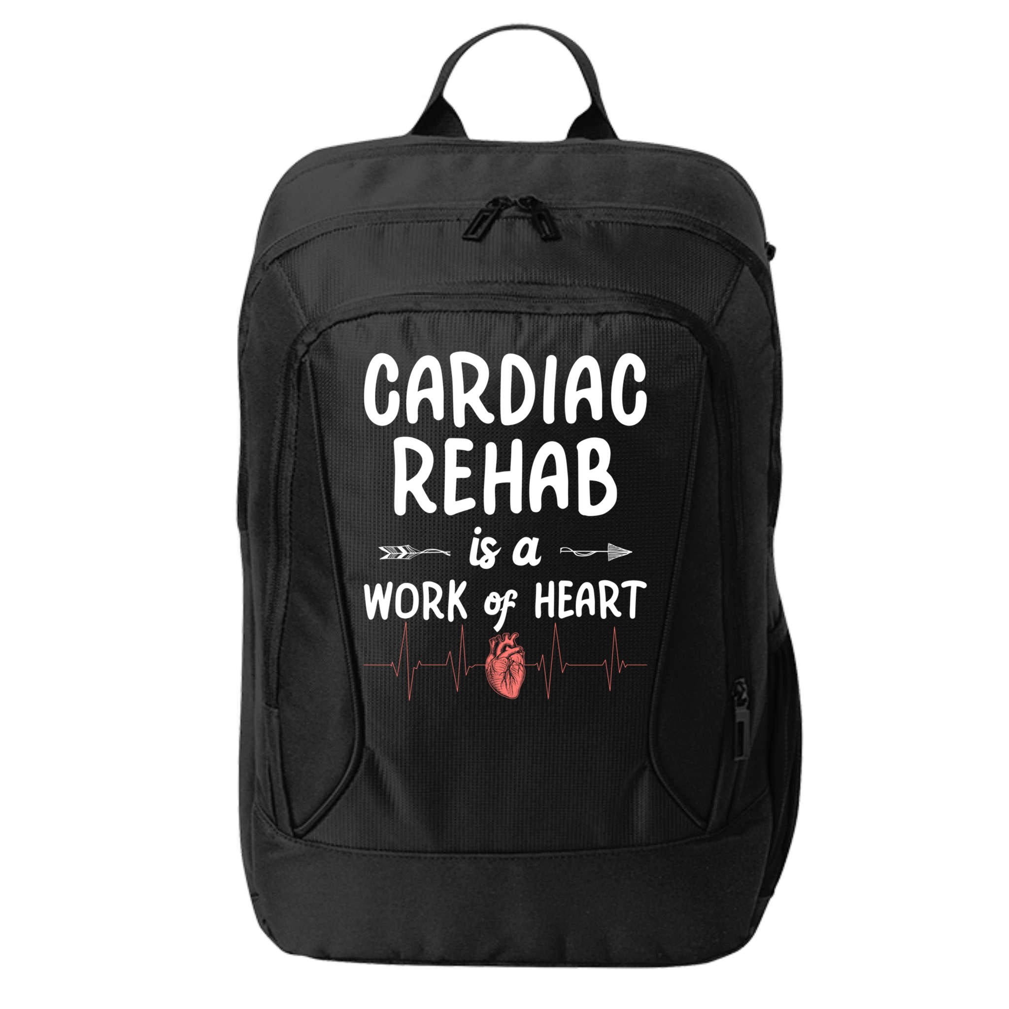 Cardiac Rehab Is A Work Of Heart Meaningful Gift City Backpack