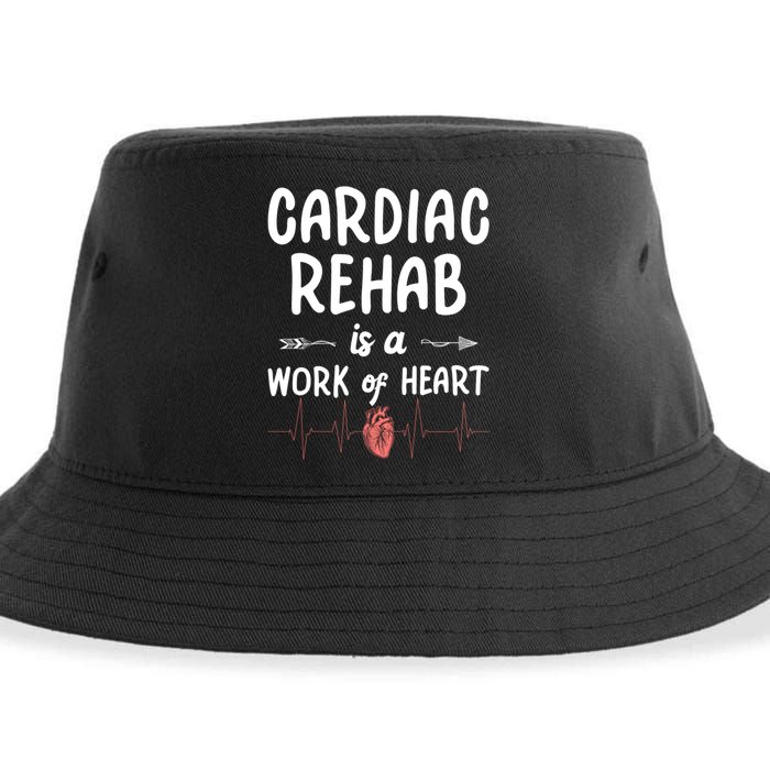 Cardiac Rehab Is A Work Of Heart Meaningful Gift Sustainable Bucket Hat