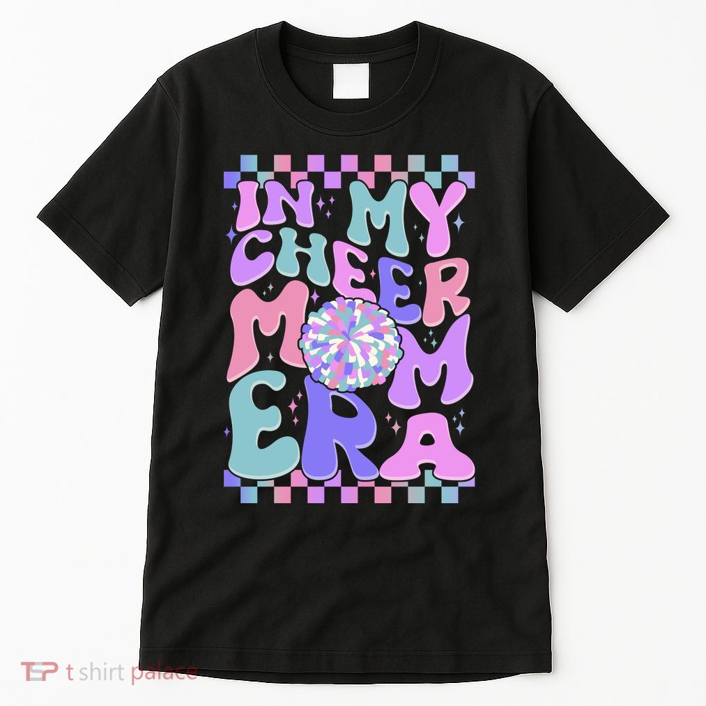 Cute Retro In My Cheer Mom Era Tall T-Shirt