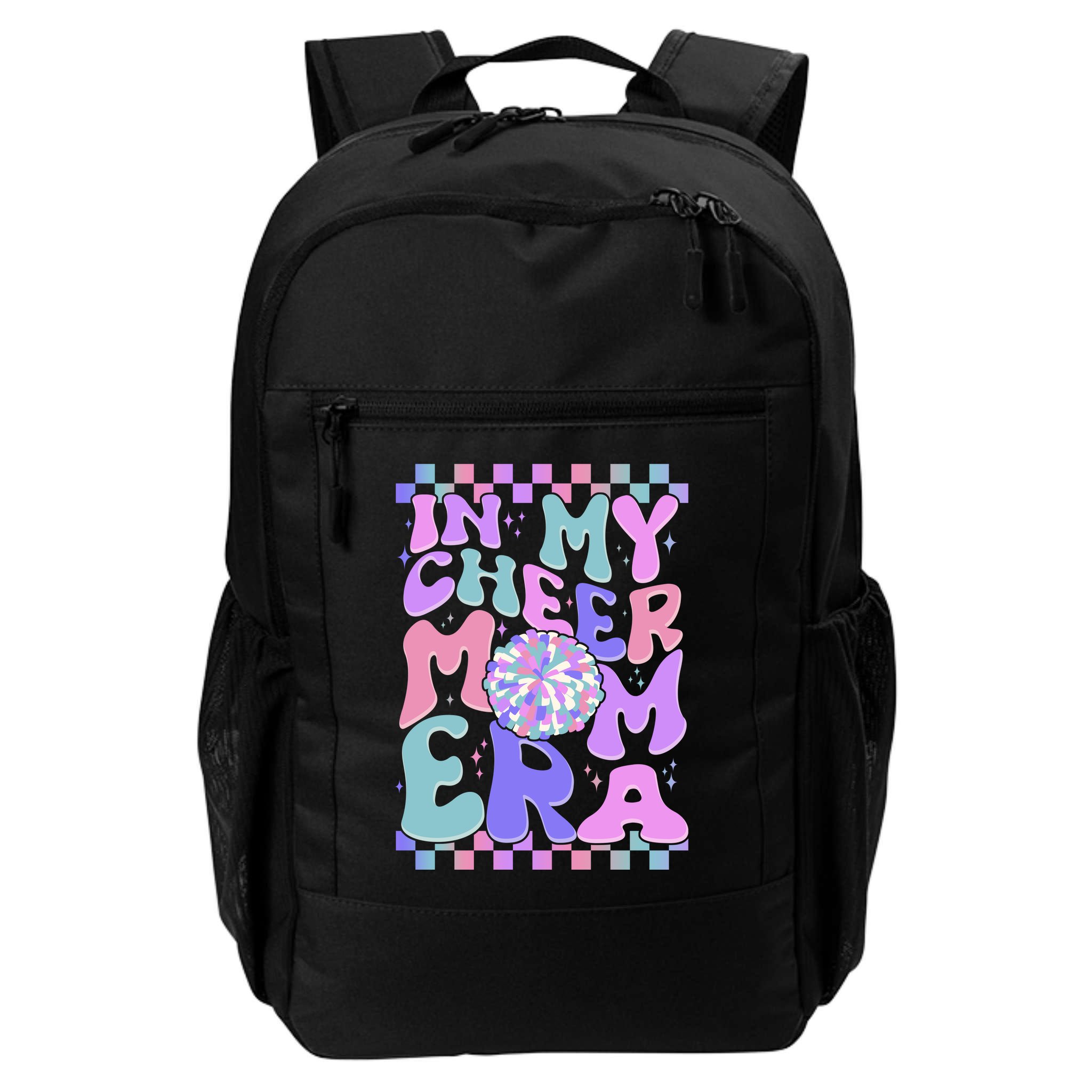 Cute Retro In My Cheer Mom Era Backpack