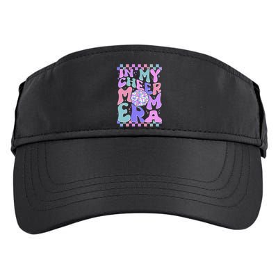 Cute Retro In My Cheer Mom Era Adult Drive Performance Visor