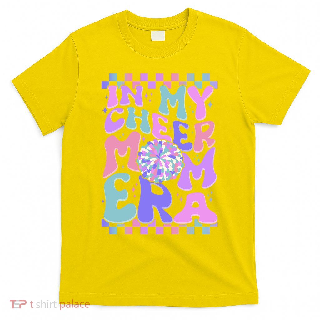 Cute Retro In My Cheer Mom Era T-Shirt
