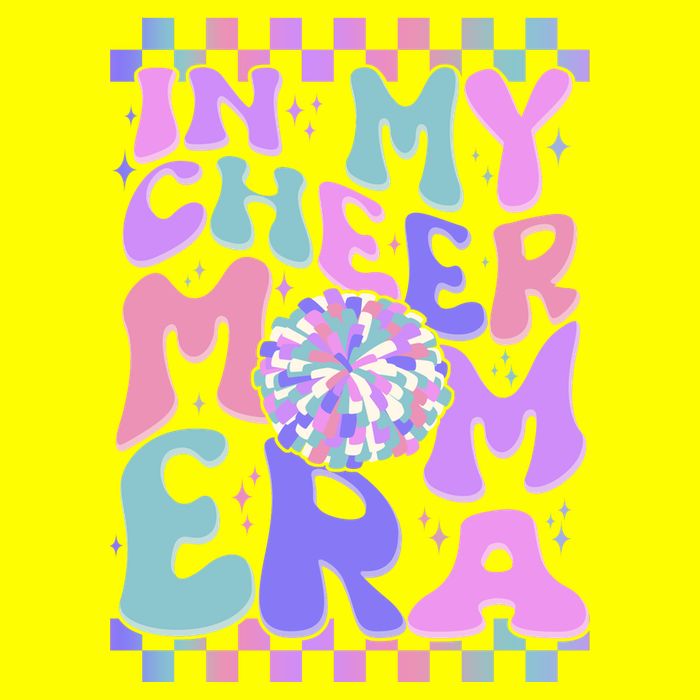 Cute Retro In My Cheer Mom Era 11oz C Handle Ceramic Mug