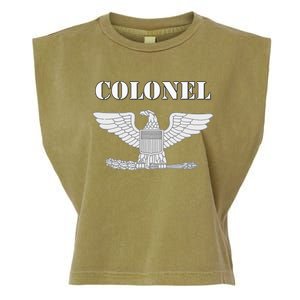 Colonel Rank Insignia Garment-Dyed Women's Muscle Tee