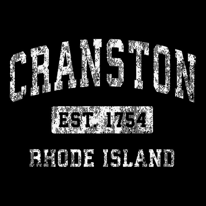 Cranston Rhode Island Ri Vintage Established Sweatshirt