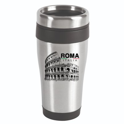 Colosseum Rome Italy Vintage Souvenir Colosseo Roma Italia 16oz Travel Tumbler
