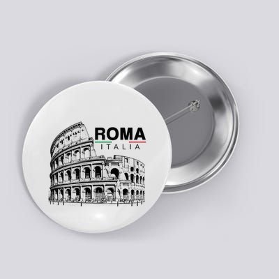 Colosseum Rome Italy Vintage Souvenir Colosseo Roma Italia Button