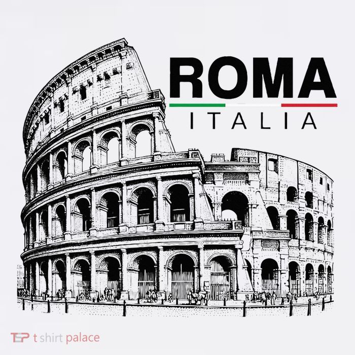Colosseum Rome Italy Vintage Souvenir Colosseo Roma Italia Kids T-Shirt
