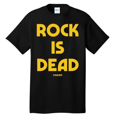 Creem Rock Is Dead Tall T-Shirt