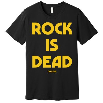 Creem Rock Is Dead Premium T-Shirt