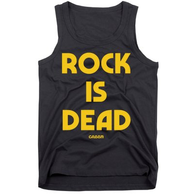 Creem Rock Is Dead Tank Top