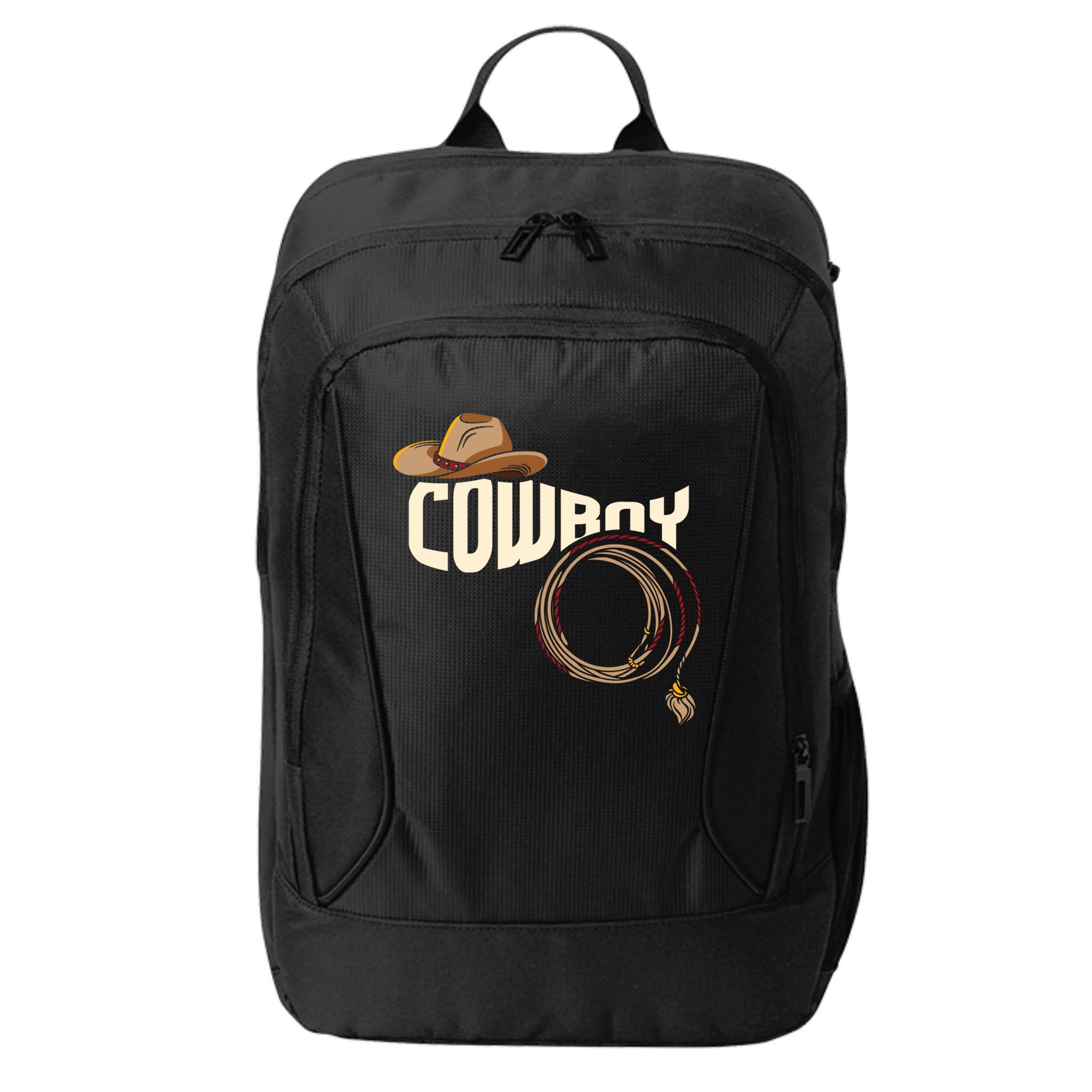 Cow Rodeo I Rodeo Riding Lovers I Cow Gift City Backpack