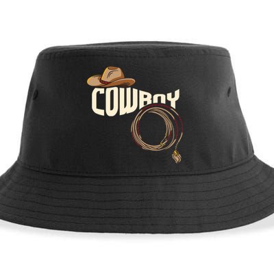Cow Rodeo I Rodeo Riding Lovers I Cow Gift Sustainable Bucket Hat
