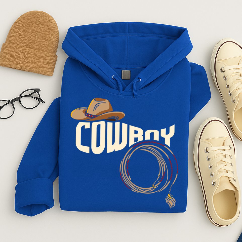 Cow Rodeo I Rodeo Riding Lovers I Cow Gift Hoodie