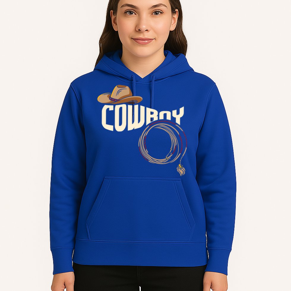 Cow Rodeo I Rodeo Riding Lovers I Cow Gift Hoodie