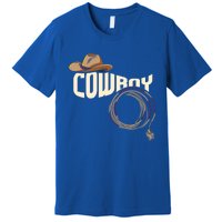 Cow Rodeo I Rodeo Riding Lovers I Cow Gift Premium T-Shirt