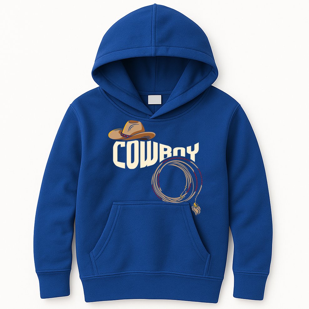 Cow Rodeo I Rodeo Riding Lovers I Cow Gift Kids Hoodie