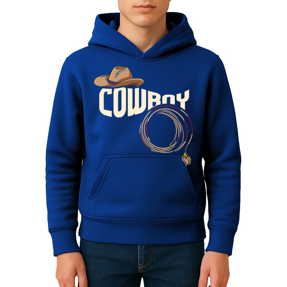 Cow Rodeo I Rodeo Riding Lovers I Cow Gift Kids Hoodie