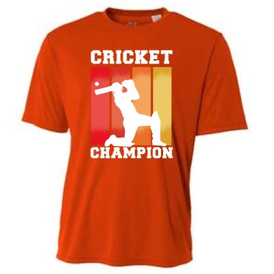 Cricket Player Champion Cooling Performance Crew T-Shirt