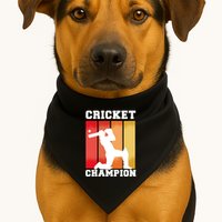 Cricket Player Champion USA-Made Doggie Bandana
