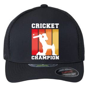 Cricket Player Champion Flexfit Unipanel Trucker Cap