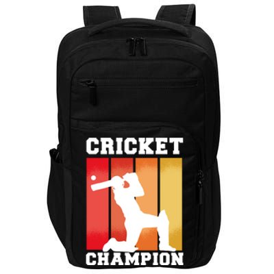 Cricket Player Champion Impact Tech Backpack