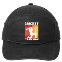 Cricket Player Champion 7-Panel Snapback Hat