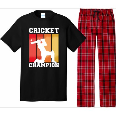 Cricket Player Champion Pajama Set