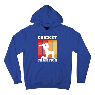 Cricket Player Champion Hoodie