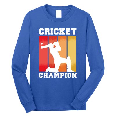 Cricket Player Champion Long Sleeve Shirt