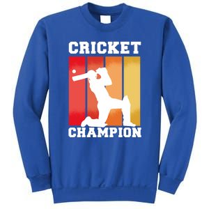 Cricket Player Champion Sweatshirt