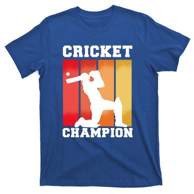 Cricket Player Champion T-Shirt