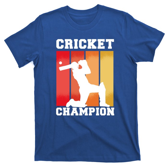 Cricket Player Champion T-Shirt