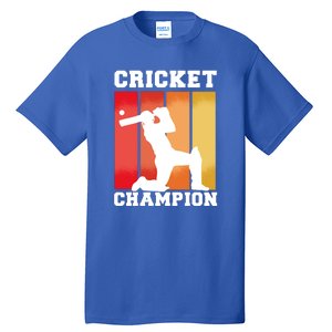 Cricket Player Champion Tall T-Shirt