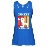 Cricket Player Champion Ladies Essential Flowy Tank