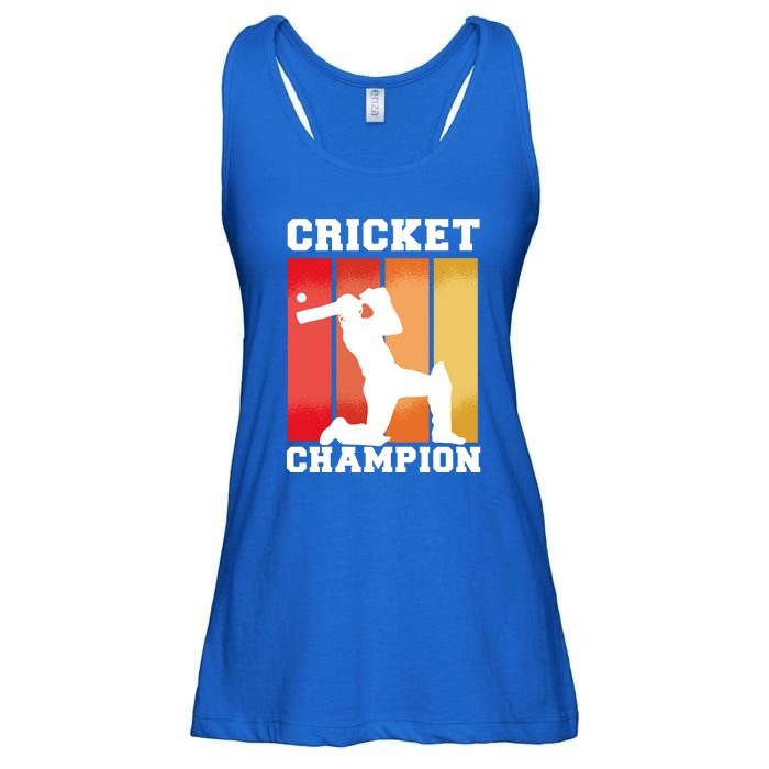 Cricket Player Champion Ladies Essential Flowy Tank