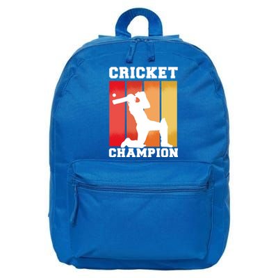 Cricket Player Champion 16 in Basic Backpack