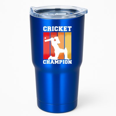 Cricket Player Champion Tumbler
