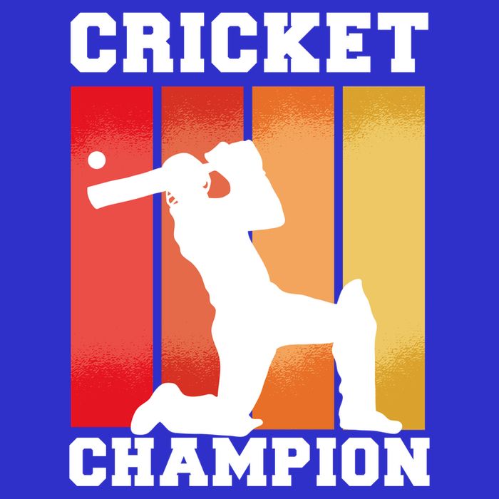 Cricket Player Champion Premium T-Shirt